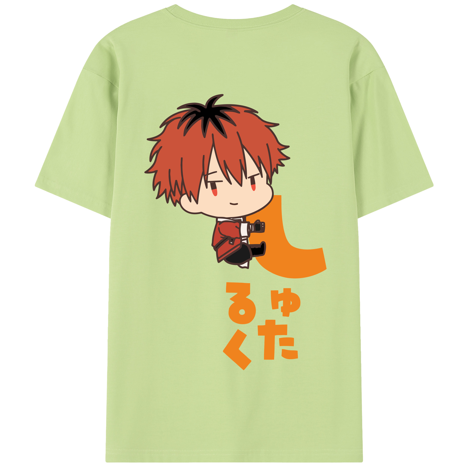 （画像用） 葬送のフリーレン Frieren 綿100％半袖Tシャツ（背面プリント）